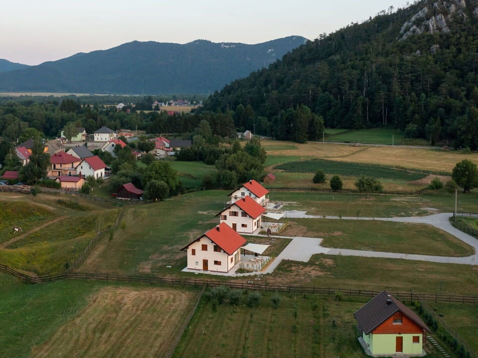 Mountainous Landforms, Hill, Mountain, House, Rural Area, Plain, Highland, Mountain Range, Landscape