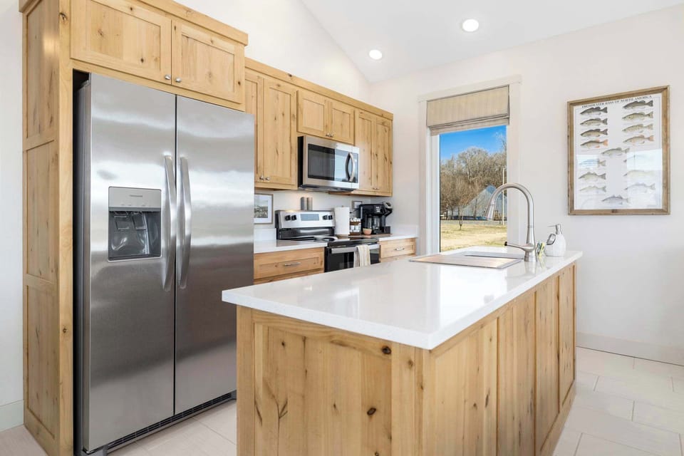 Prepare delicious meals in our fully equipped kitchen.