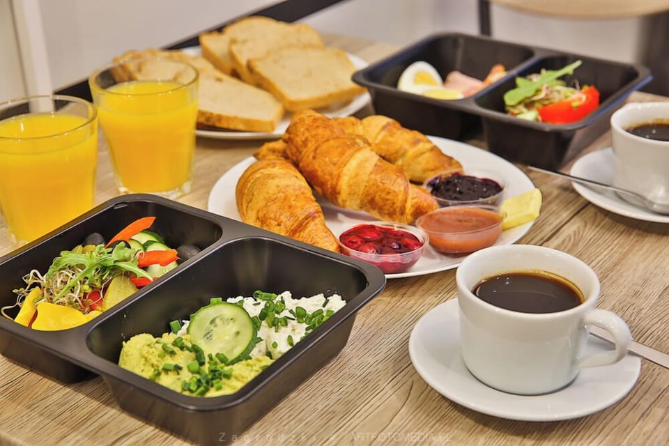 Daily to-go breakfast for a fee