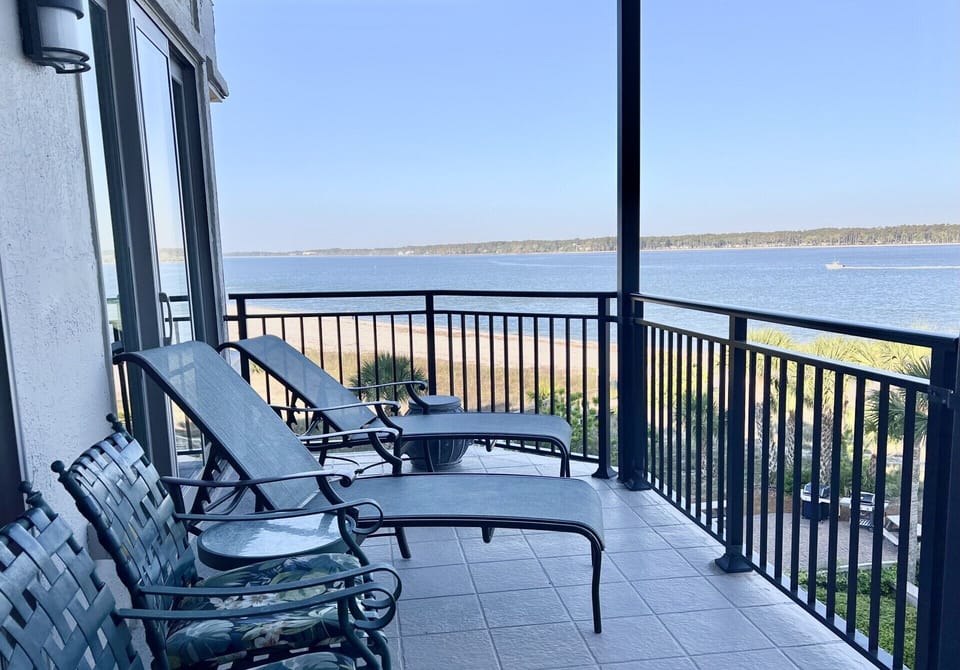 Private balcony