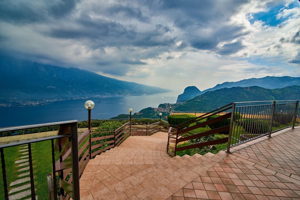 View of the Lake Garda from Tremosine