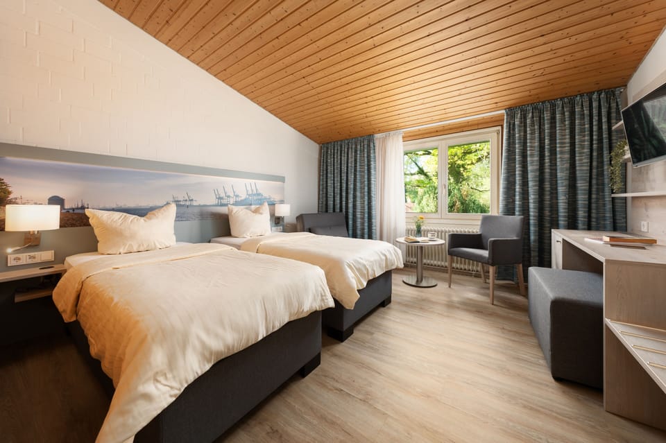 Basic Double or Twin Room | Desk, laptop workspace, soundproofing, free WiFi