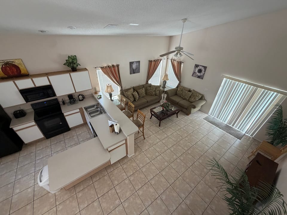 House, Multiple Beds, Pool Access, Pool View (Bailey Villa) | Living area | 42-inch flat-screen TV with digital channels