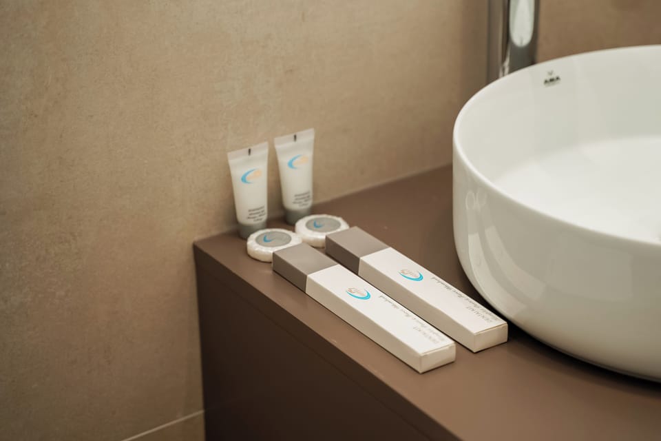 Deluxe Double Room | Bathroom | Shower, hair dryer, towels, shampoo