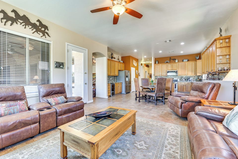 Living Room 1 | Central A/C & Heat | Free WiFi
