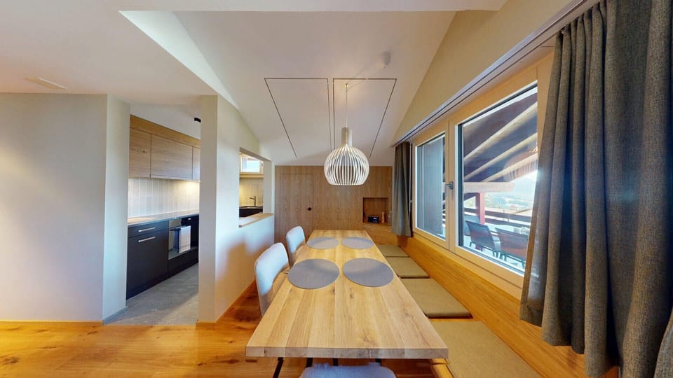 Open dining area