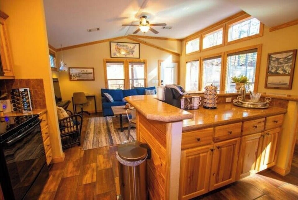 A real chef's kitchen because your vacation meals deserve better than takeout.