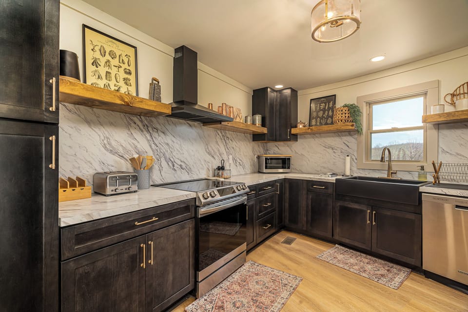 Elegant new kitchen
