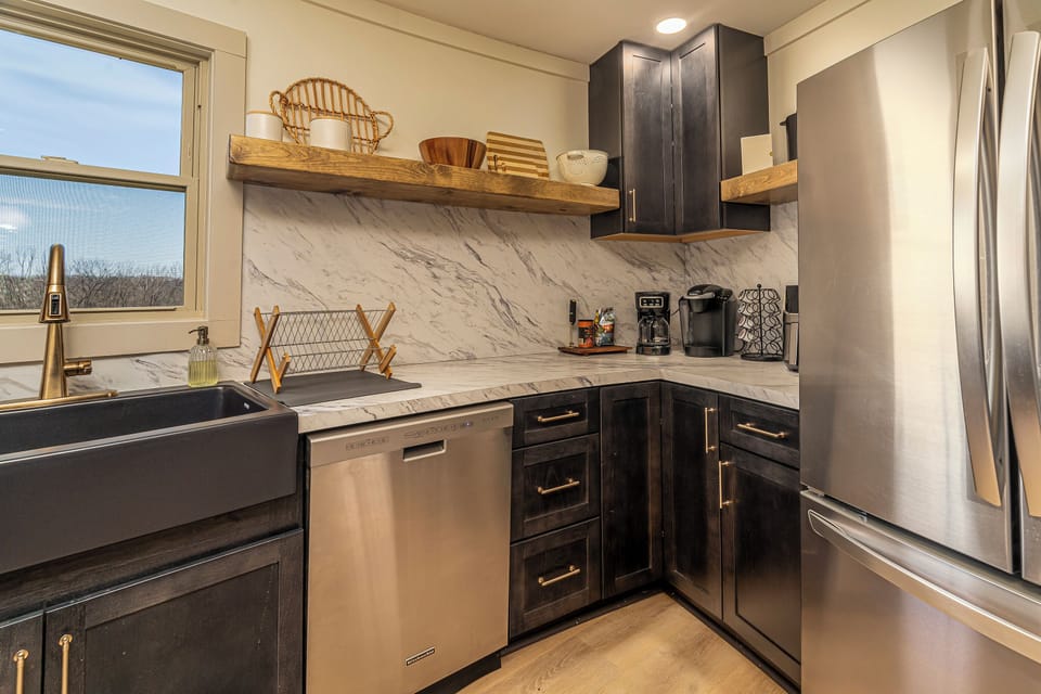 New appliances in kitchen