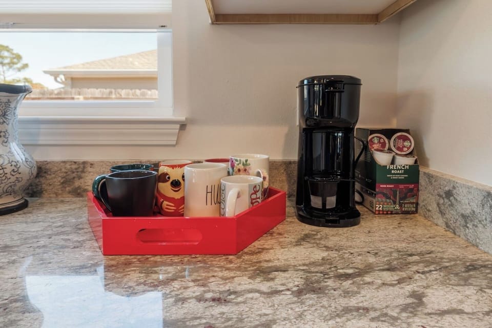 The coffee corner.  