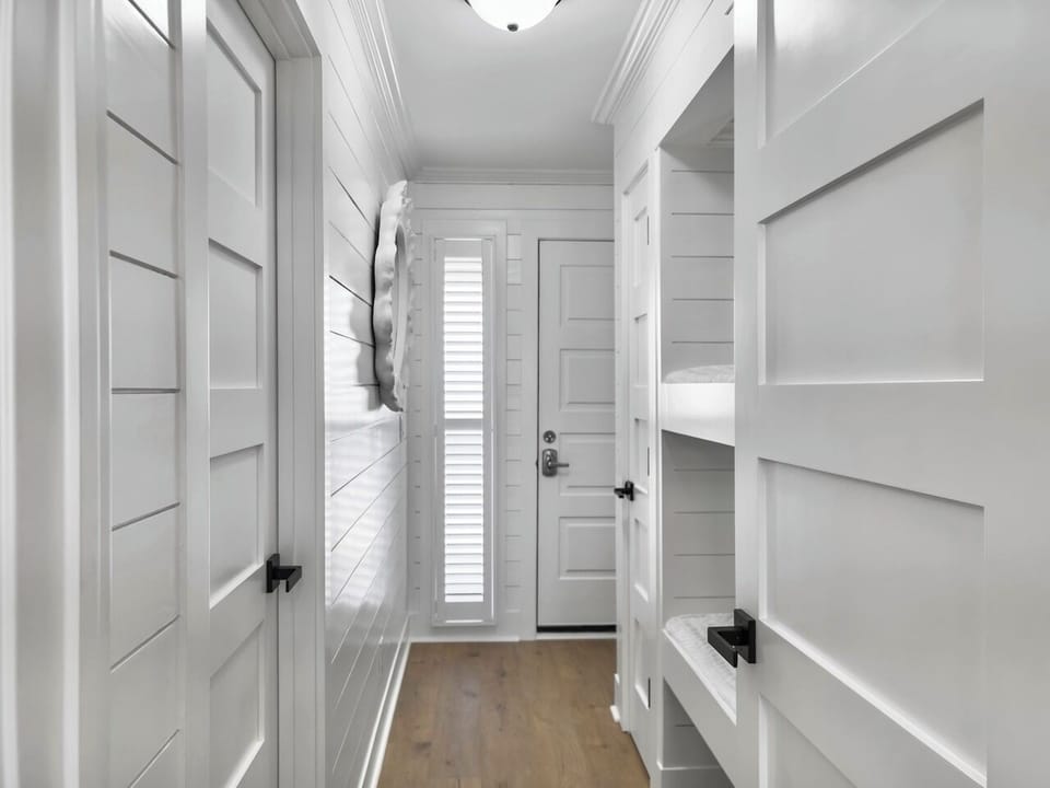 Entrance Hallway | IOP Escapes The Admiral | Sea Cabins 307A | Top Floor Luxury Oceanfront Condo