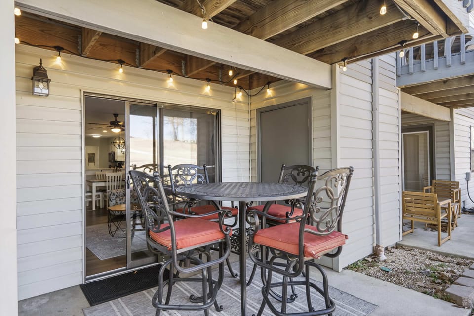 Lounge the day away or dine alfresco with serene views on Unit 3’s patio
