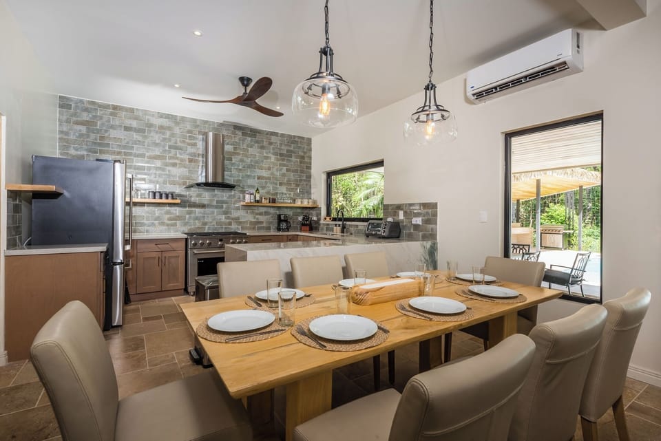 Indoor dining area 