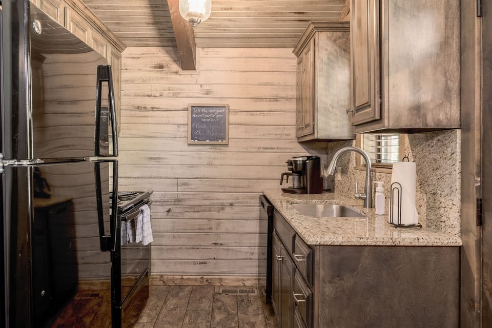 Stocked kitchen