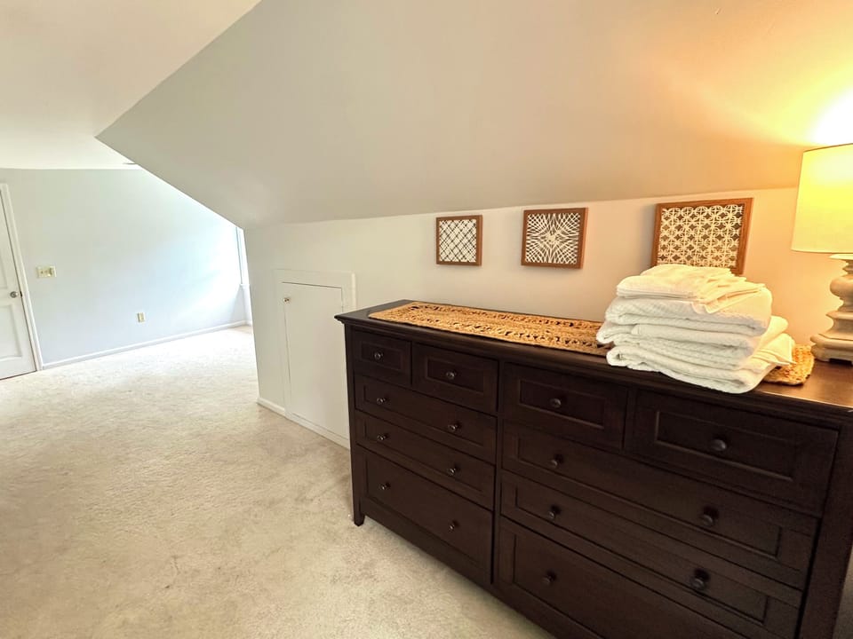 Spacious 2nd floor room with 2 queens—perfect for kids or friends (View 2)
