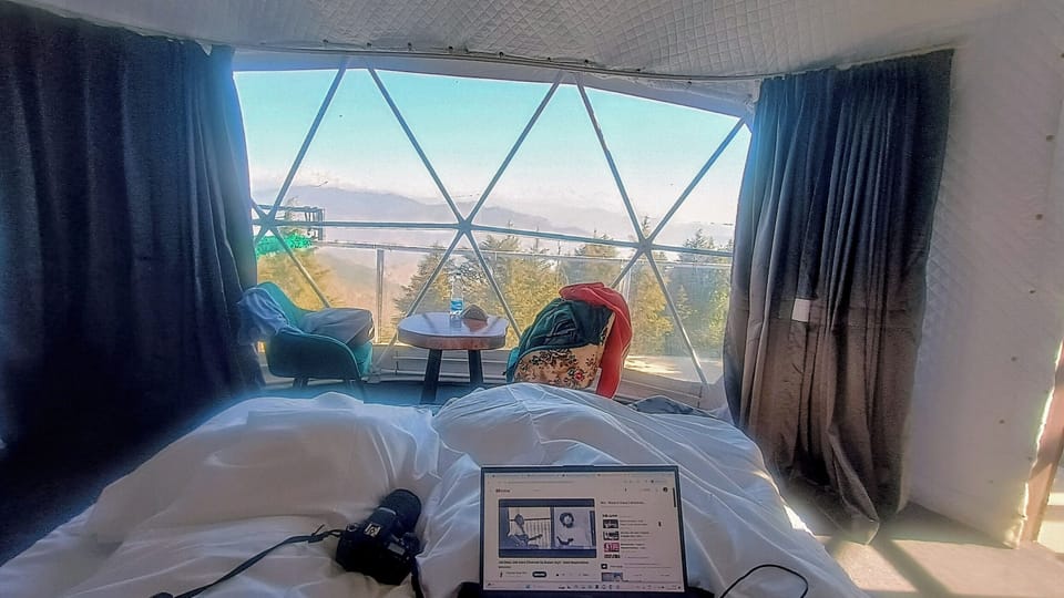 Luxury Double or Twin Room, Balcony, Mountain View | Blackout drapes, soundproofing, iron/ironing board, free WiFi