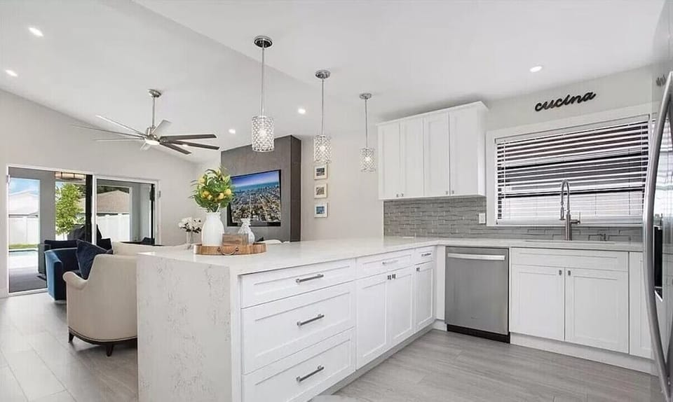 Spacious Kitchen Designed for Easy Cooking & Mingling