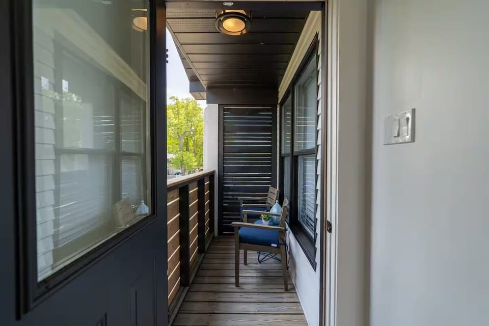 Enjoy your morning coffee or evening breeze on the private balcony—your peaceful retreat in the heart of Grand Bend.