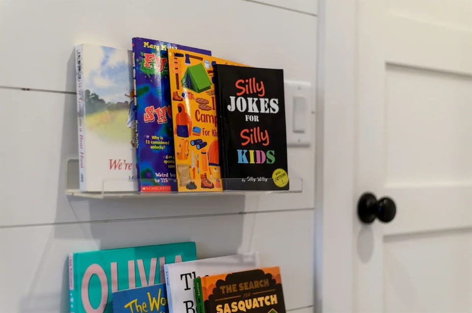 Kid's Reading Nook: Dive into fun adventures with our playful book collection just for young explorers!