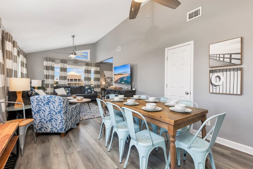 The perfect spot for family meals and laughter.