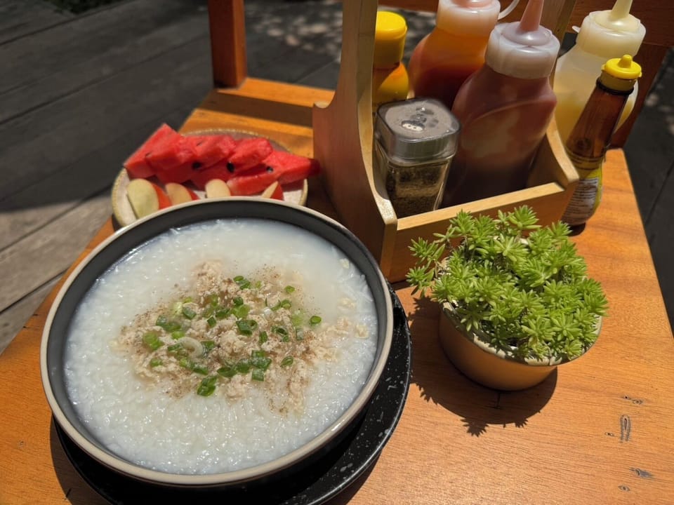 Daily cooked-to-order breakfast for a fee