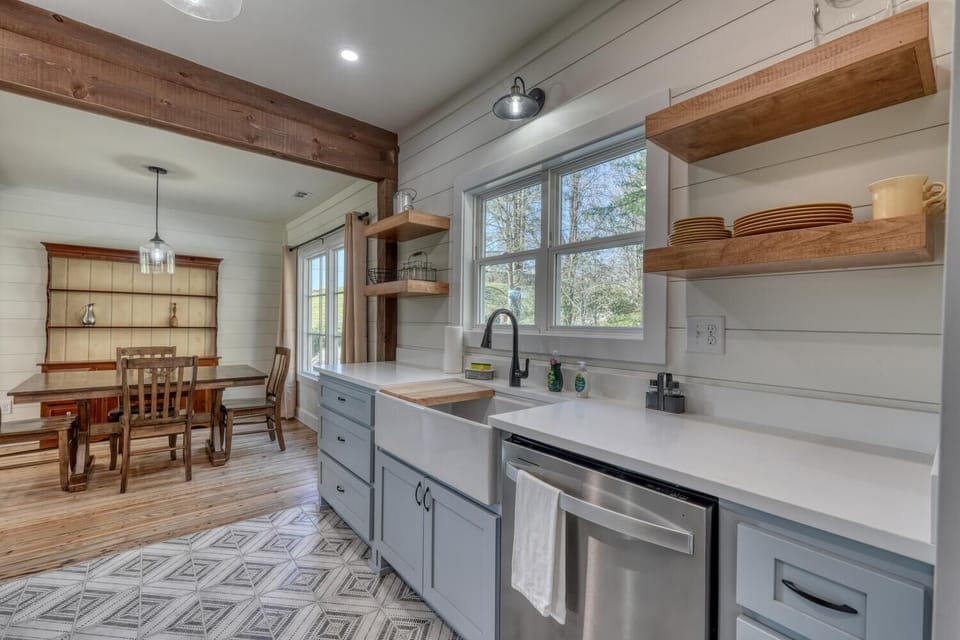 “Yes, it’s a cabin - yes, the kitchen is fully stocked! ️✨”