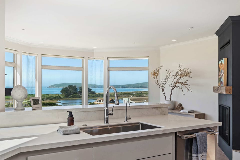 Prepare meals with breathtaking views from the newly remodeled kitchen. 