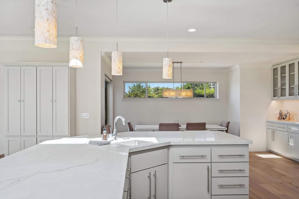 Enjoy the fully stocked kitchen with everything you need to entertain.