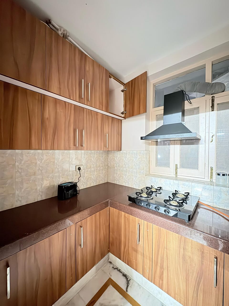 Luxury Apartment, 2 Bedrooms, Balcony, River View | Private kitchen | Fridge