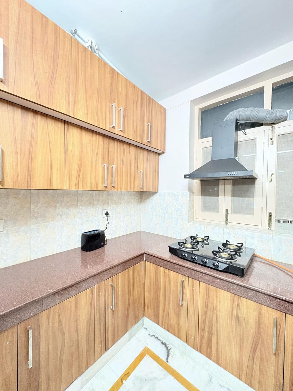 Luxury Apartment, 2 Bedrooms, Balcony, River View | Private kitchen | Fridge