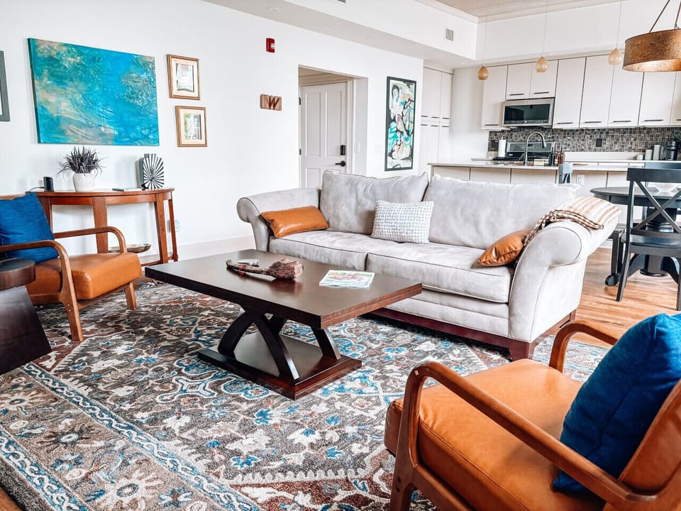 Open concept living room