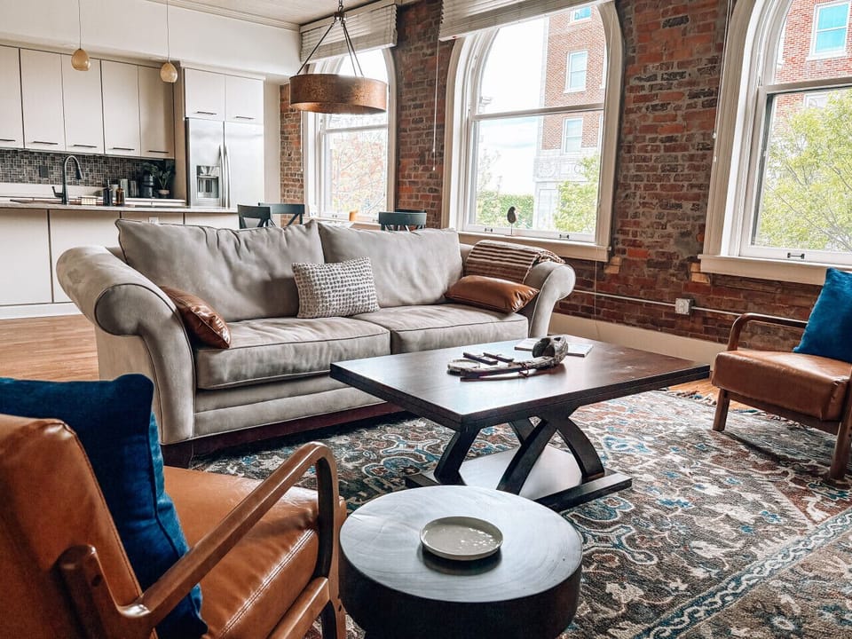 Open concept living room