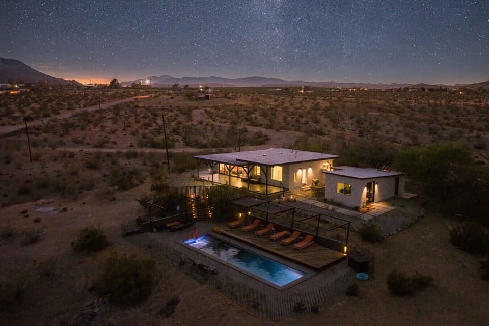 Where the desert meets the stars. ✨