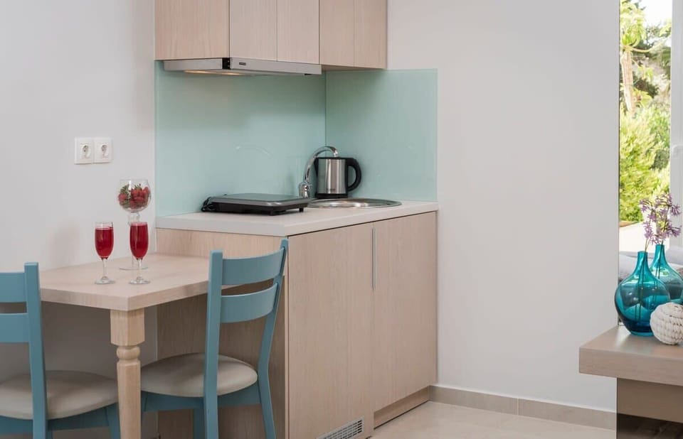Fully equipped Kitchenette area