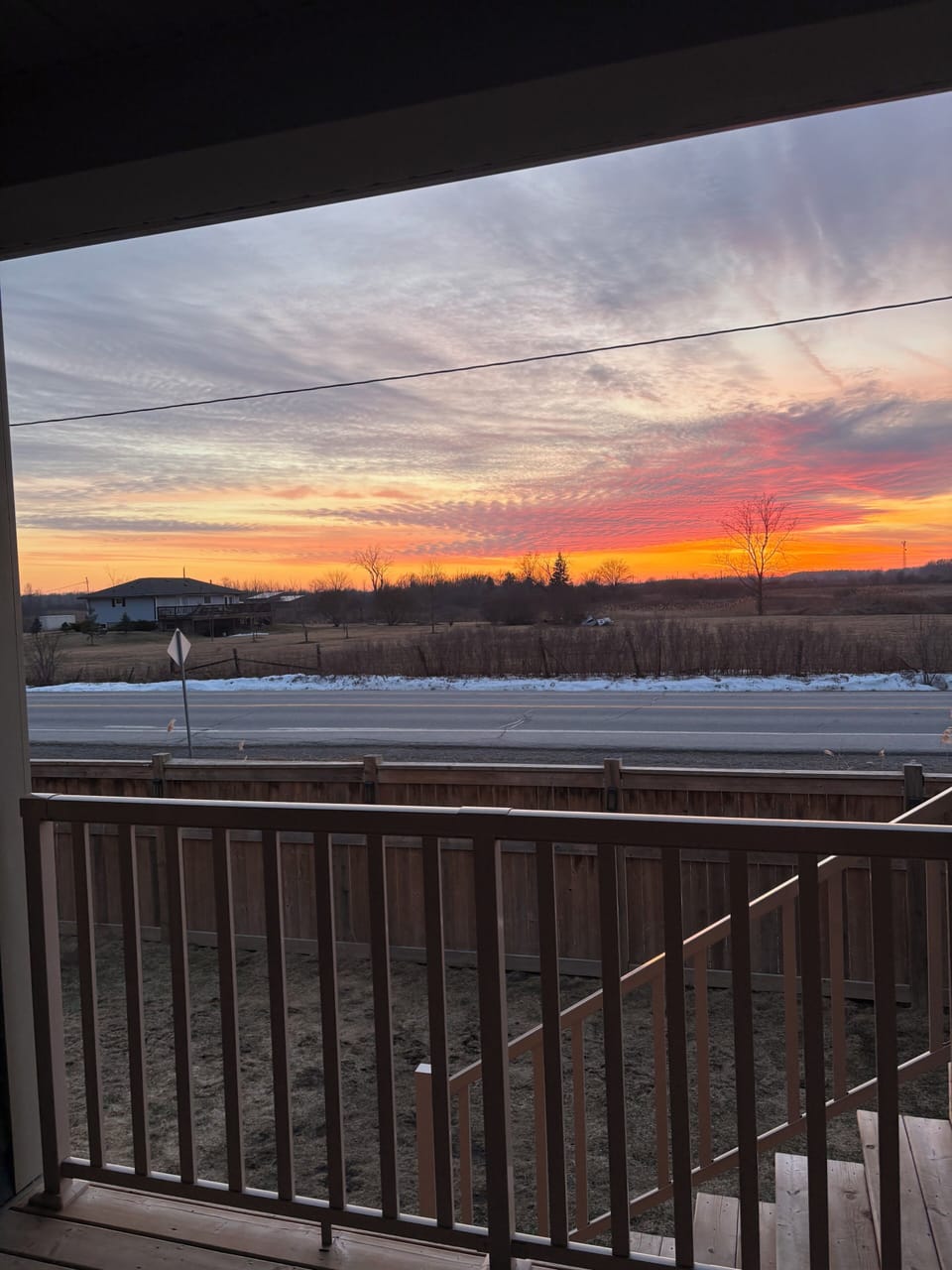 Enjoy beautiful sunrises and sunsets