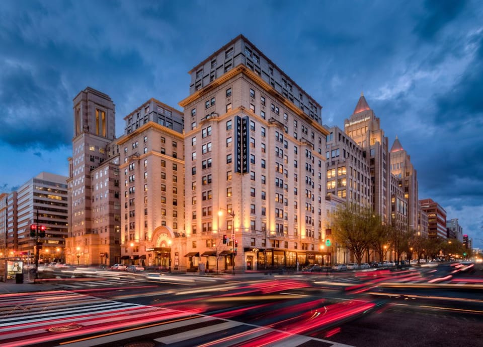 A striking landmark in the city skyline, where historic elegance meets modern luxury.