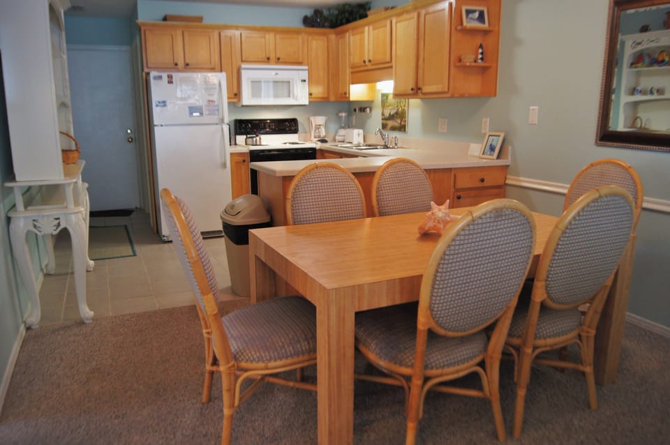 Condo, Multiple Beds, Pool Access, Ocean View (Sea Cloisters 305C) | Private kitchen | Coffee/tea maker