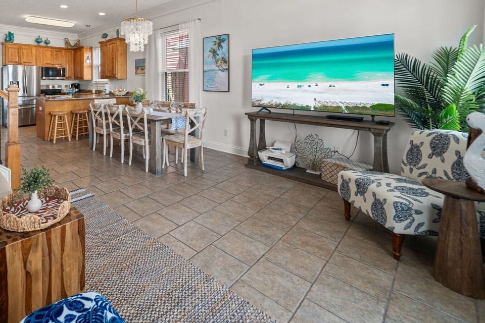 Large smart TV