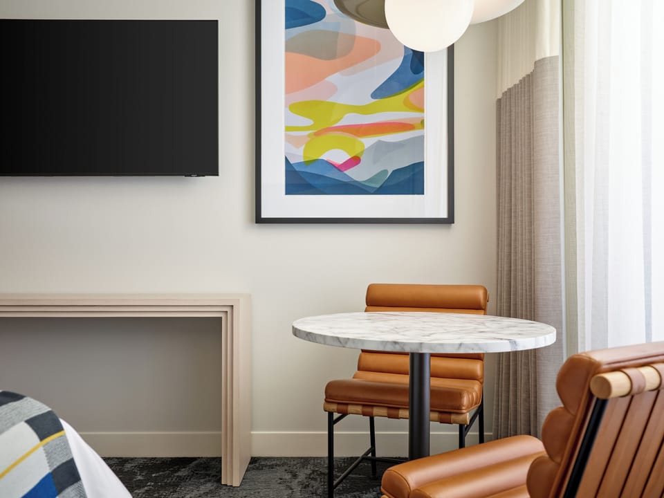 Premium bedding, minibar, in-room safe, desk