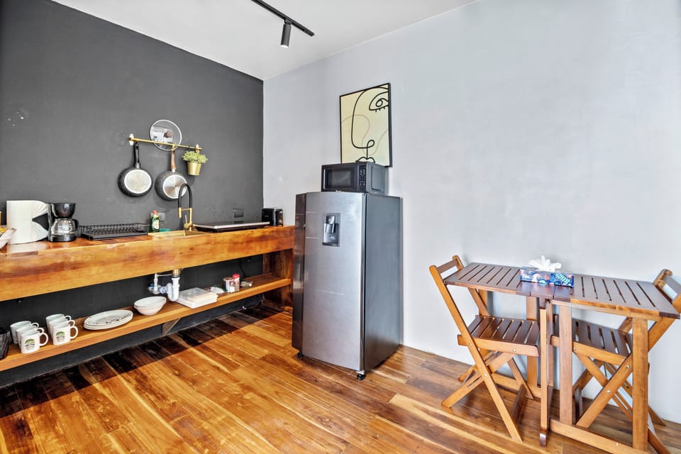 Superior Bungalow, Private Pool, Hill View | Private kitchen | Full-size fridge, microwave, stovetop, coffee/tea maker