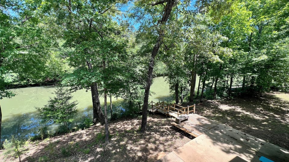 River from Patio