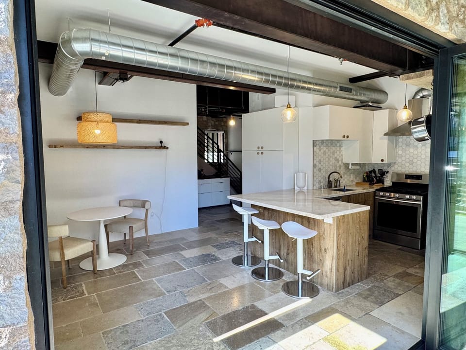 Kitchen from just outside La Cantina doors