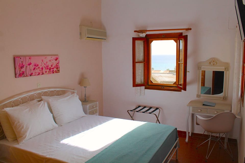 Standard Apartment, Sea View | 1 bedroom, desk, iron/ironing board, free WiFi