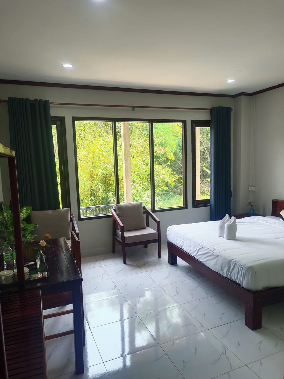 Standard Double Room, Balcony, Garden View | Desk, laptop workspace, free WiFi, bed sheets