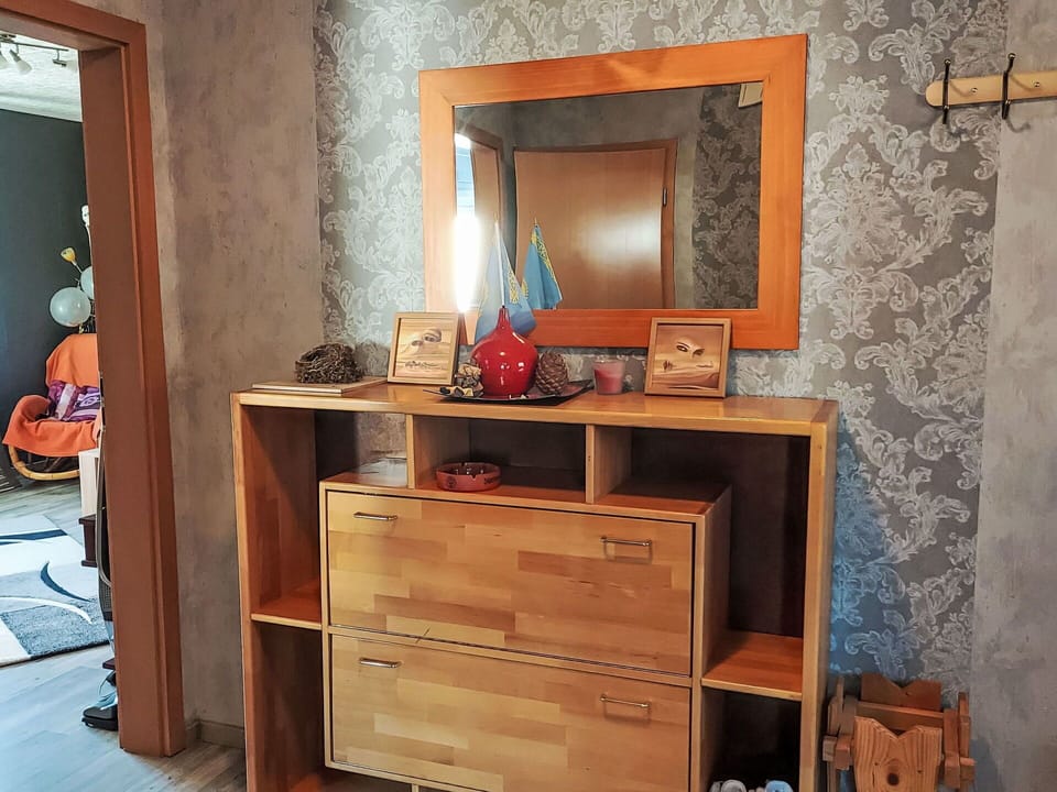 Furniture, Wood, Flooring, Interior Design, Floor, Room, Wood Stain, Drawer, Cabinetry, Hardwood
