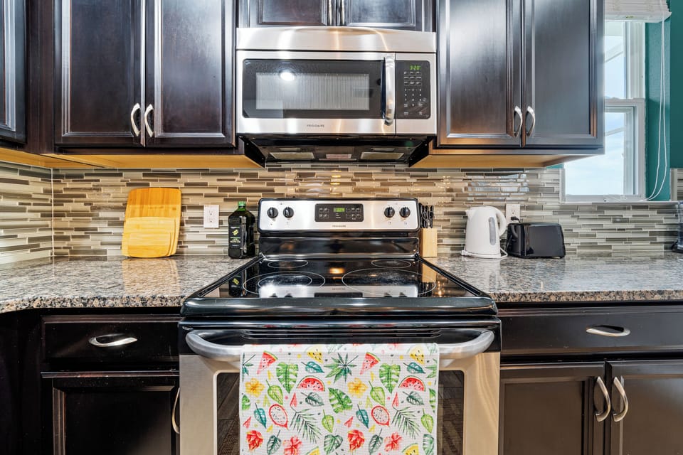 Stovetop in the kitchen