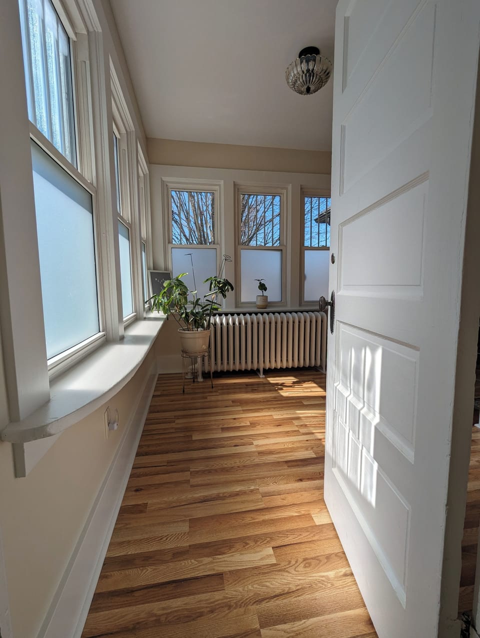 Foyer at top of stairs