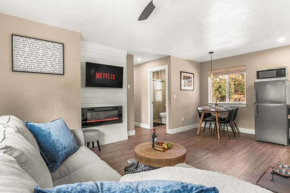Stream your favorite shows and movies in the comfort of your home away from home.