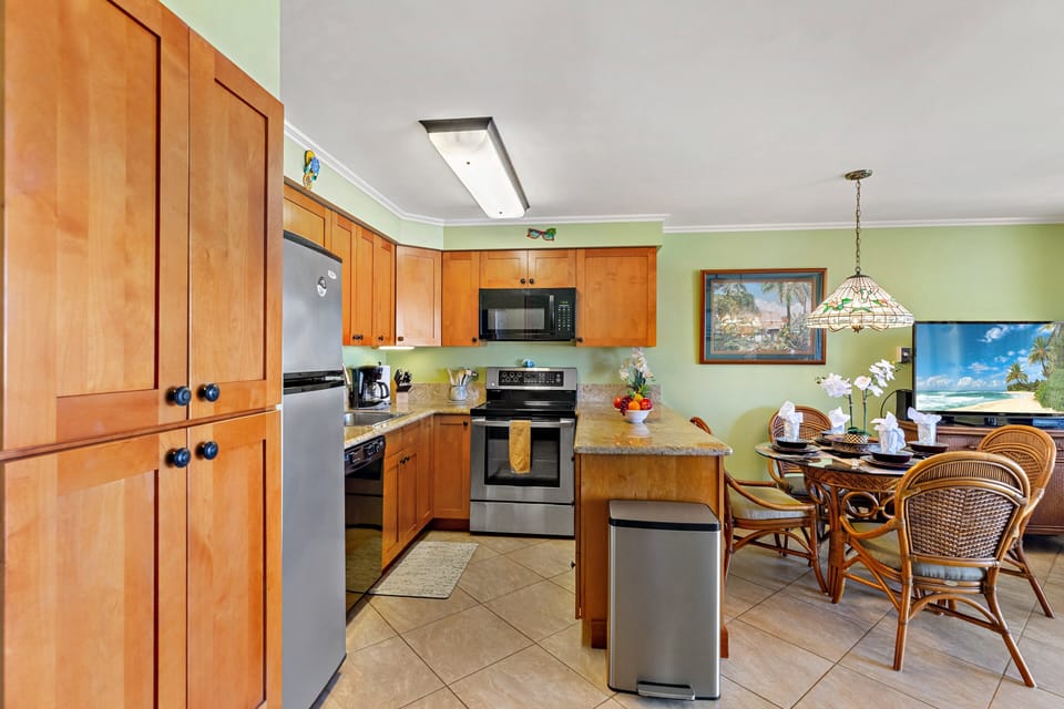 Stainless-steel appliances