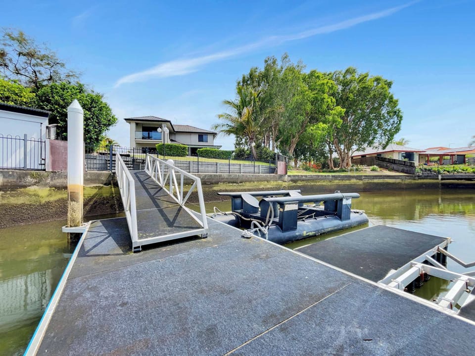 Pack the water toys, your private pontoon makes the canal your backyard playground for fishing, kayaking or simply relaxing by the water.